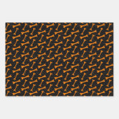Halloween Pattern Geschenkpapier Set (Vorderseite 3)