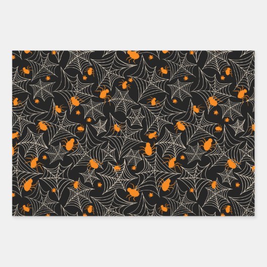 Halloween Pattern Geschenkpapier Set (Vorderseite 2)