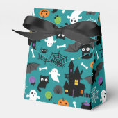 Halloween Pattern Geschenkschachtel (Vorderseite)