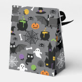 Halloween Pattern Geschenkschachtel (Rückseite)