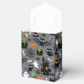 Halloween Pattern Geschenkschachtel (Geöffnet)