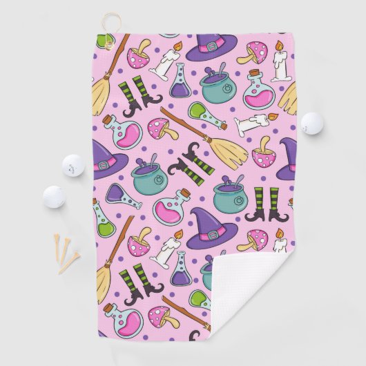 Halloween Pattern Golfhandtuch (Insitu)