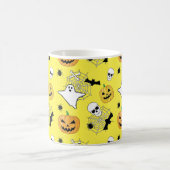 Halloween Pattern Kaffeetasse (Mittel)