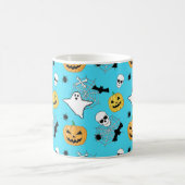 Halloween Pattern Kaffeetasse (Mittel)