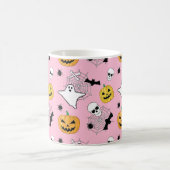 Halloween Pattern Kaffeetasse (Mittel)