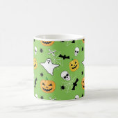 Halloween Pattern Kaffeetasse (Mittel)