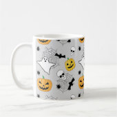 Halloween Pattern Kaffeetasse (Links)