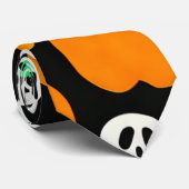 Halloween Pattern Krawatte (Gerollt)