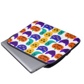 Halloween-Pattern Laptop-Sieb, 13-Zoll Laptopschutzhülle (Vorne Knopf)