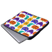 Halloween-Pattern Laptop-Sieb, 15 Zoll Laptopschutzhülle (Vorne Knopf)
