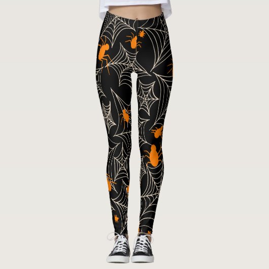 Halloween Pattern  Leggings (Vorderseite)