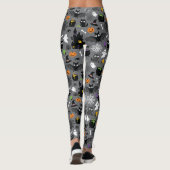 Halloween Pattern Leggings (Rückseite)