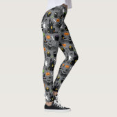 Halloween Pattern Leggings (Rechts)