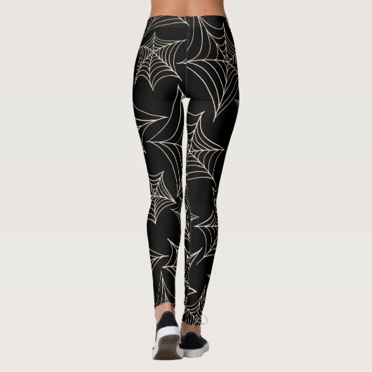 Halloween Pattern  Leggings (Rückseite)
