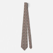 Halloween Pattern Neck Tie Krawatte (Vorderseite)