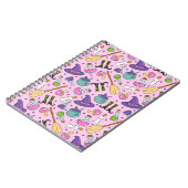 Halloween Pattern Notizblock (Linke Seite)