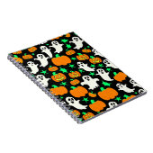 Halloween Pattern Notizblock (Rechte Seite)