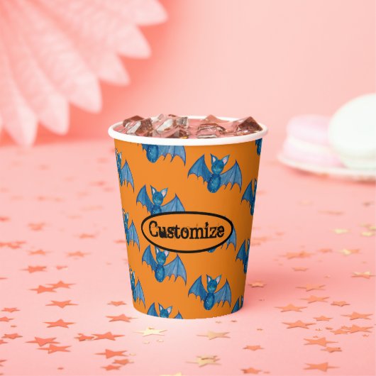 Halloween-Pattern-Papier-Cup Pappbecher (Insitu)