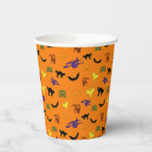 Halloween Pattern Pappbecher (Links)