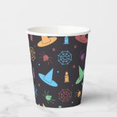 Halloween Pattern Pappbecher (Links)