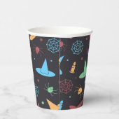 Halloween Pattern Pappbecher (Rechts)