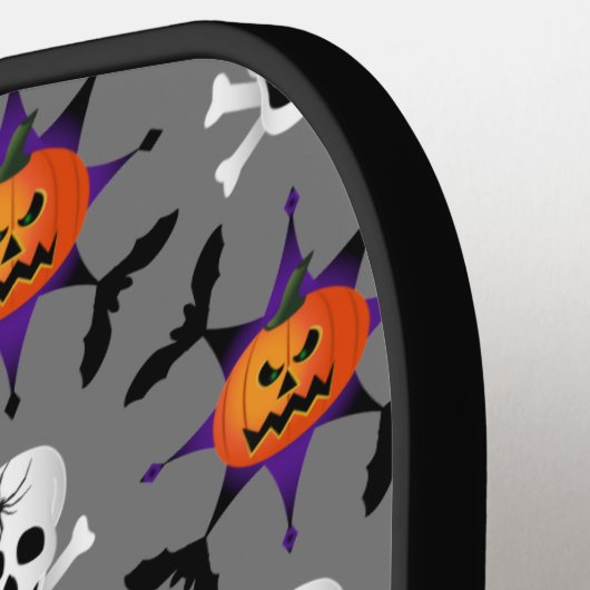 Halloween Pattern Pickleball Schläger (Linke Seite)