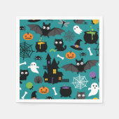 Halloween Pattern Serviette (Vorderseite)