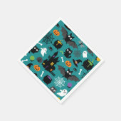 Halloween Pattern Serviette (Ecke)