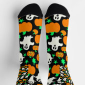 Halloween Pattern Socken (Oben)
