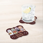 Halloween Pattern Spooky Season Untersetzer (Vor Ort)