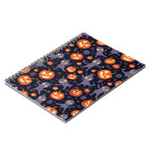 Halloween Pattern Square Note Notizblock (Linke Seite)