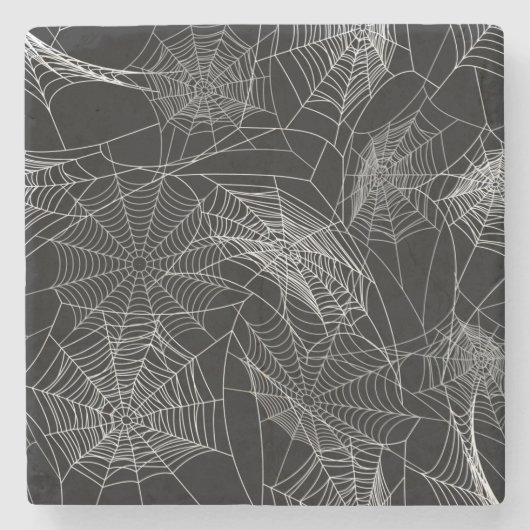 Halloween Pattern Steinuntersetzer (Vorderseite)