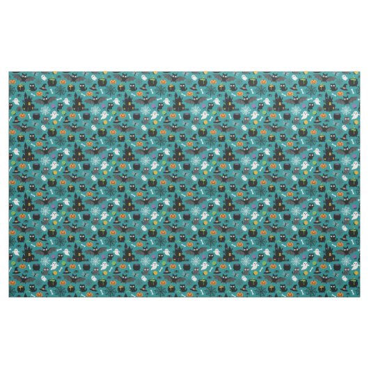 Halloween Pattern Stoff (Fat Quarter (45,7 x 55,9 cm))