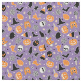 Halloween Pattern Stoff (Nahaufnahme)