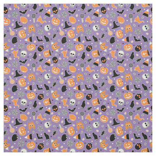 Halloween Pattern Stoff (Muster)