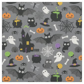 Halloween Pattern Stoff (Nahaufnahme)