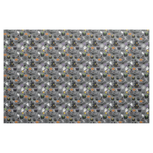 Halloween Pattern Stoff (Fat Quarter (45,7 x 55,9 cm))