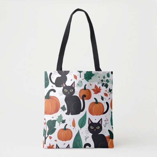 Halloween Pattern Tasche (Vorderseite)