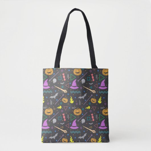 Halloween Pattern Tasche (Vorderseite)