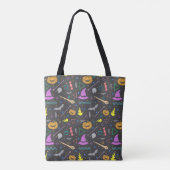 Halloween Pattern Tasche (Rückseite)