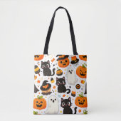 Halloween Pattern Tasche (Vorderseite)