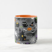 Halloween Pattern Tasse (Zentrum)