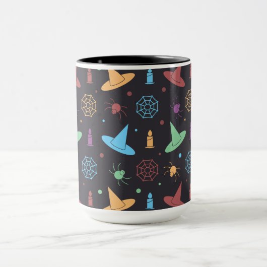 Halloween Pattern Tasse (Zentrum)
