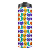 Halloween Pattern Thermal Tumbler Thermosbecher (Vorderseite)