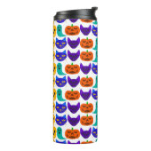 Halloween Pattern Thermal Tumbler Thermosbecher (Nach links gedreht)