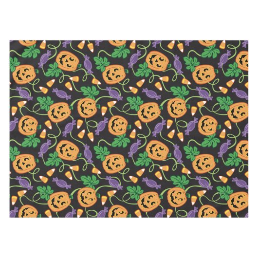 HALLOWEEN PATTERN TISCHDECKE (Vorderseite (Horizontal))