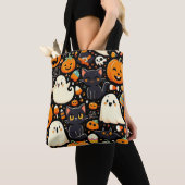 Halloween Pattern Tote Bag Tasche (Von Nahem)