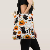Halloween Pattern Tote Bag Tasche (Von Nahem)
