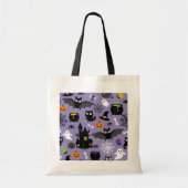 Halloween Pattern Tragetasche (Vorne)