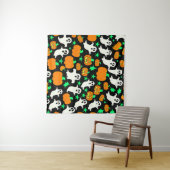 Halloween Pattern Wandteppich (Beispiel (Horizontal))